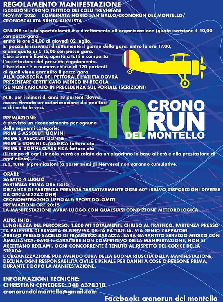 10° Crono Run del Montello